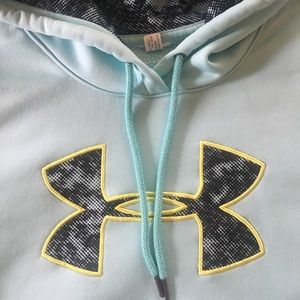 Under Armour teal Hoodie